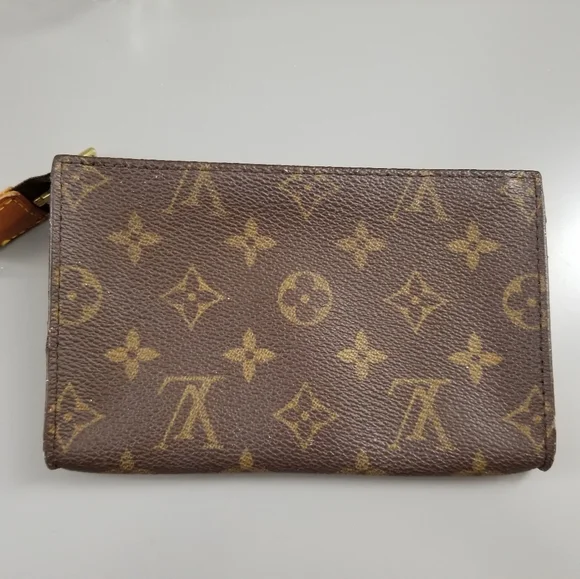 LOUIS VUITTON Classic Vintage Pouch Monogram print